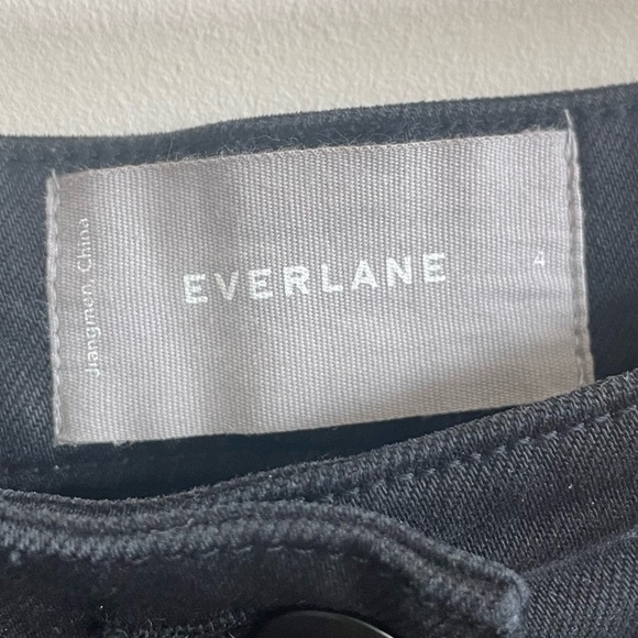 Everlane Women's Black Wide-Leg Jeans - Picture 7 of 11